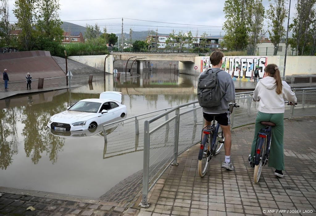 Code rood voor Valencia en Catalonië om overstromingsgevaar
