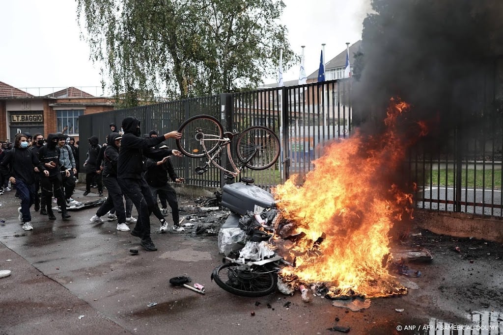 Ongeregeldheden bij Franse scholen op dag van scholierenprotest