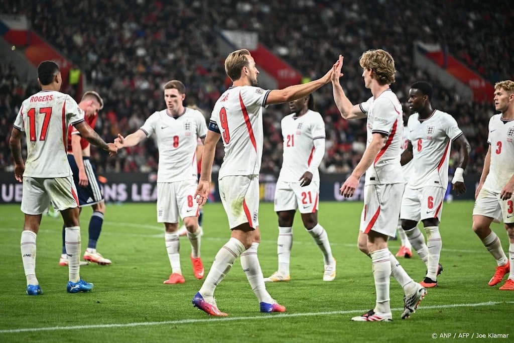 Engeland boekt bij Tsjechië eerste zege in Nations League