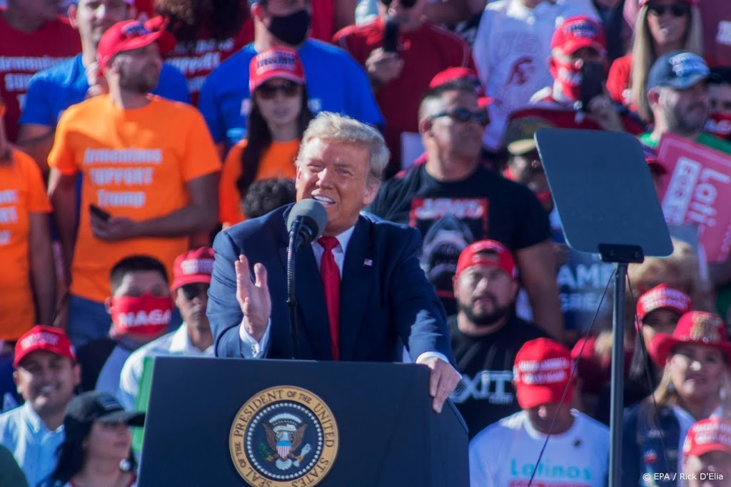 Trump houdt rally in Arizona ondanks kritiek vanwege corona