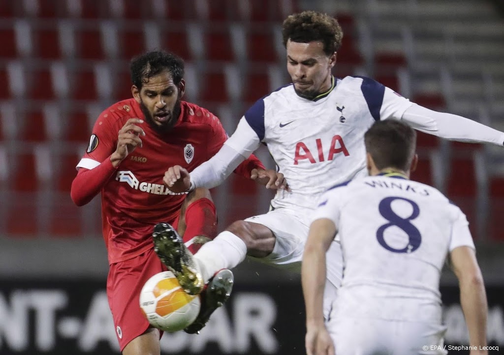 Tottenham verliest in Europa League bij Antwerp