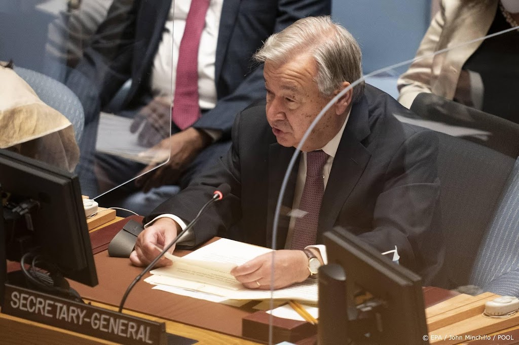 Guterres denkt dat klimaatconferentie geen goed resultaat krijgt