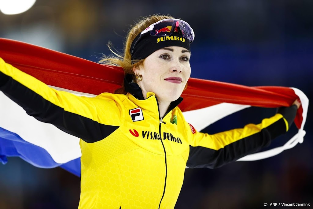 Schaatsster De Jong pakt eerste Nederlandse titel op 1500 meter