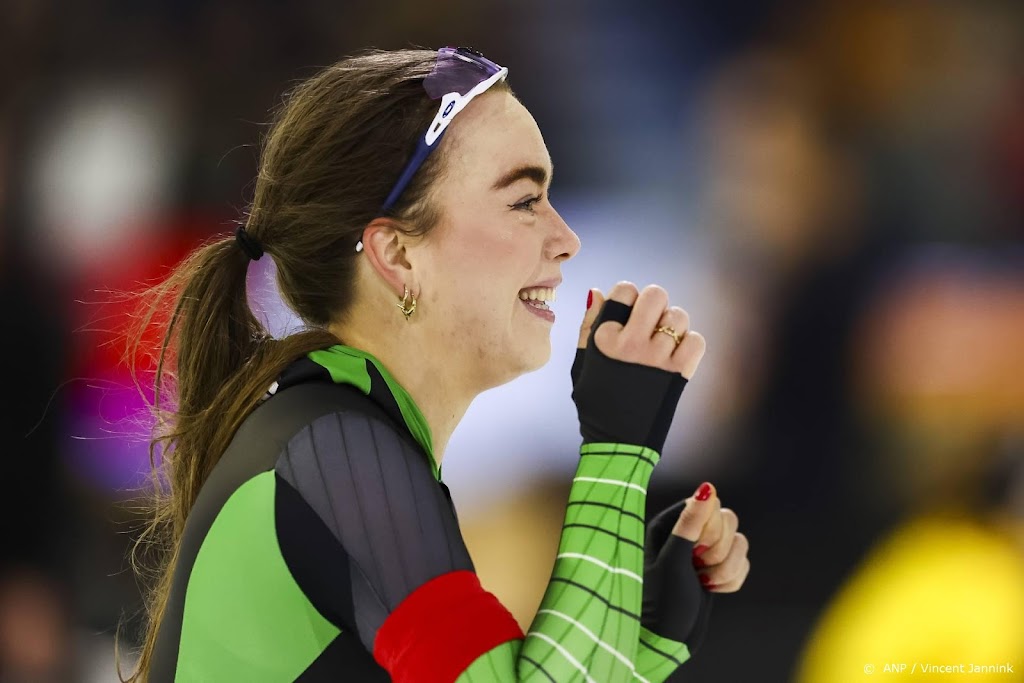 Schaatsster Fledderus snelste op eerste 500 meter in Thialf