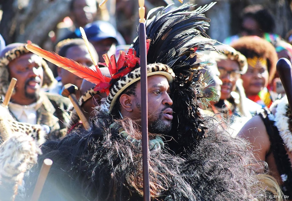 Zulu-koning gekroond in Zuid-Afrika