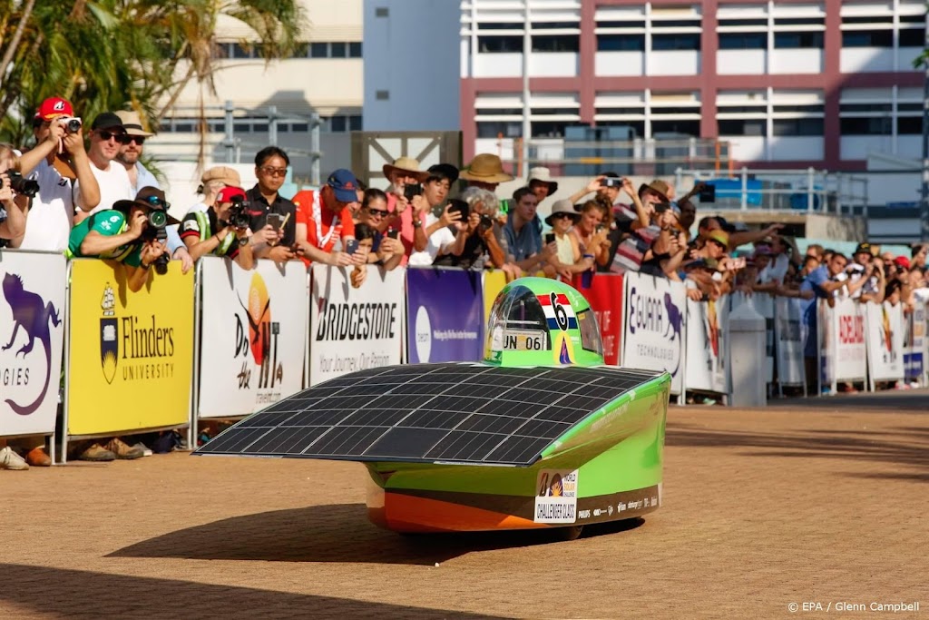 Gronings team in de prijzen bij afsluiting Solar Challenge