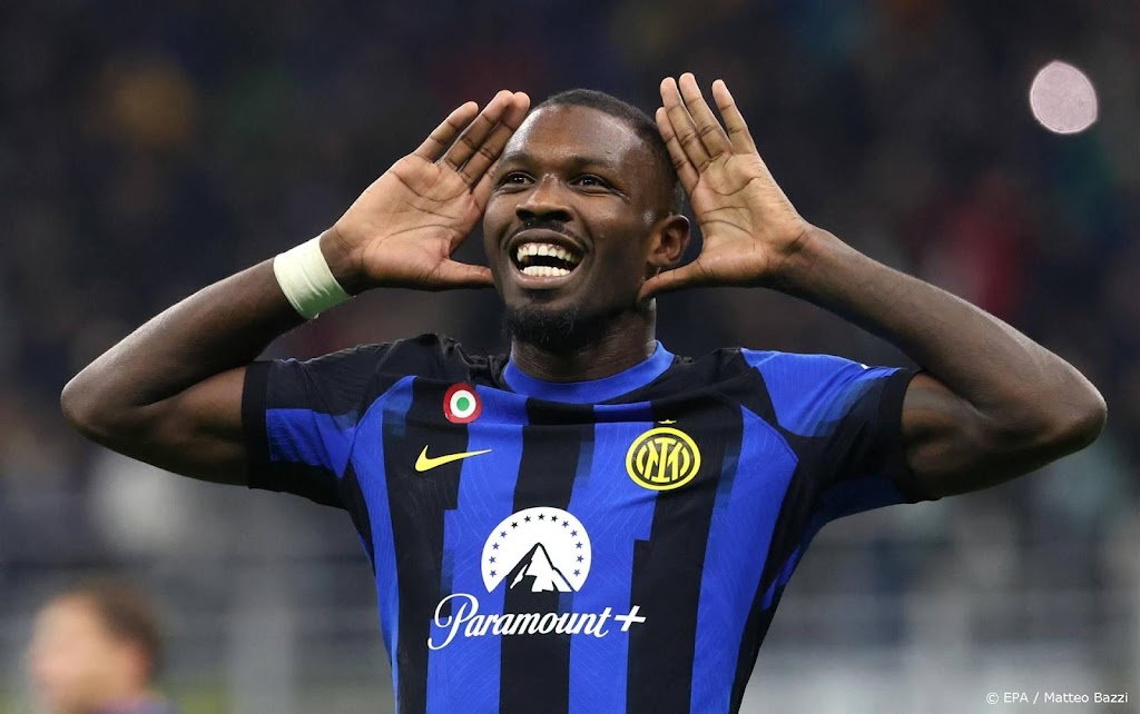 Thuram bezorgt Inter zwaarbevochten maar terechte zege op AS Roma
