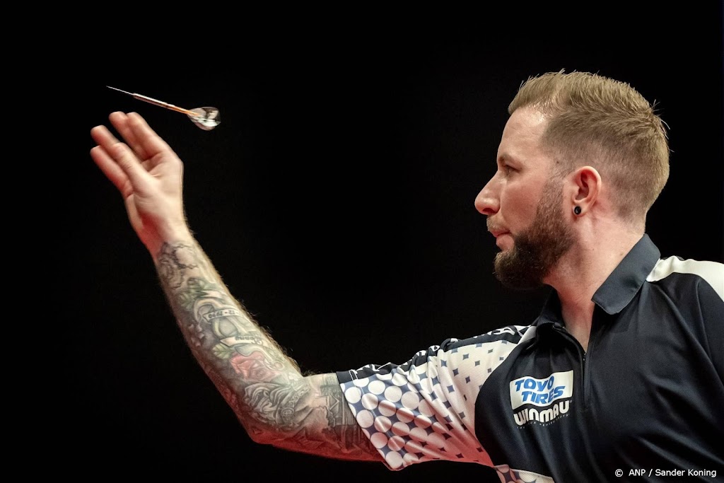 Darter Noppert geeft voorsprong weg en mist EK-finale