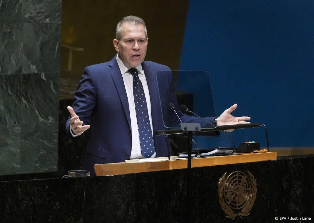Israëlische gezant: internationale financiering VN moet eindigen