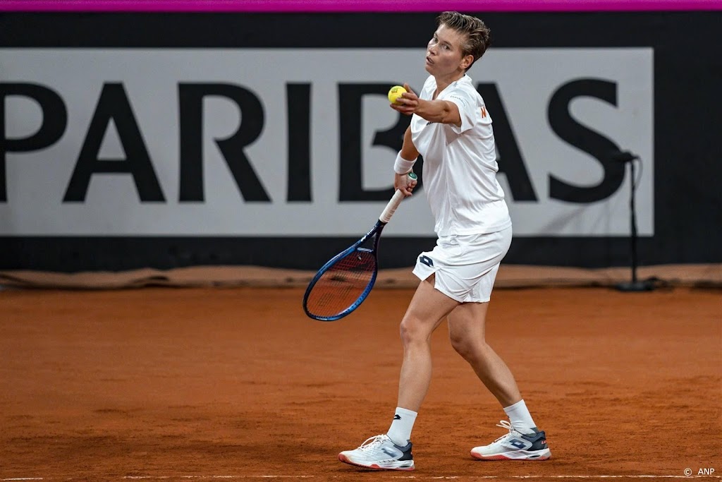 Tennisster Schuurs begint dubbelspel WTA Finals met nederlaag