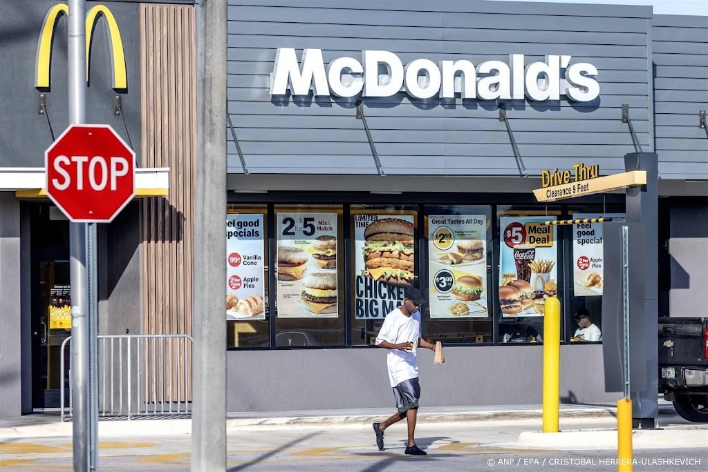 Speciale acties kunnen omzetverlies McDonald's niet voorkomen