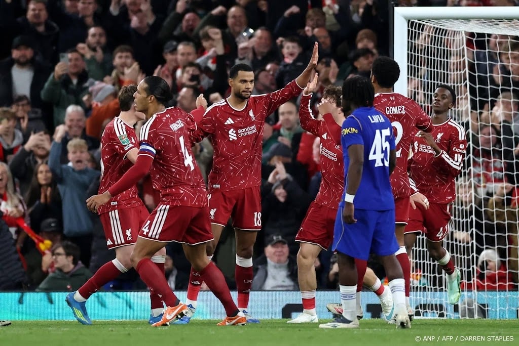Liverpool verslaat Chelsea na strafschoppen in League Cup