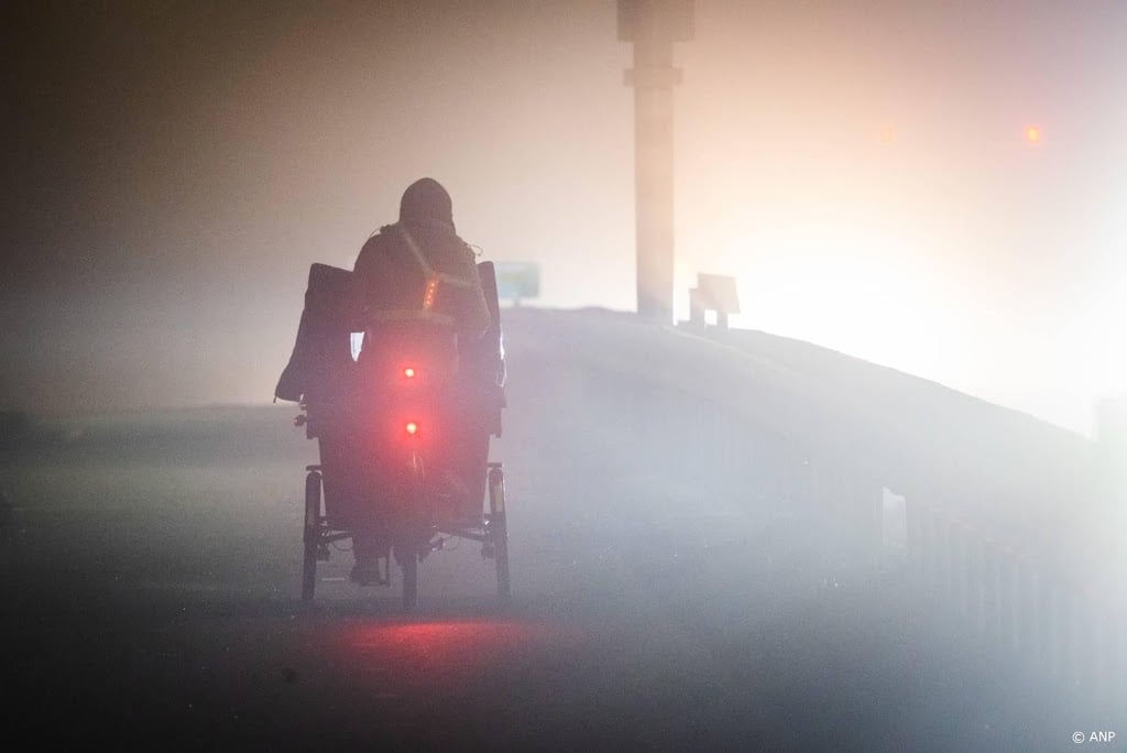 KNMI waarschuwt voor dichte mist in noorden van Nederland