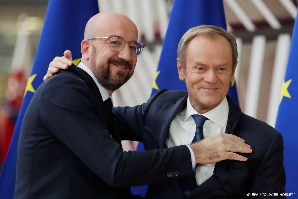 Charles Michel ziet optimisme over toekomst EU