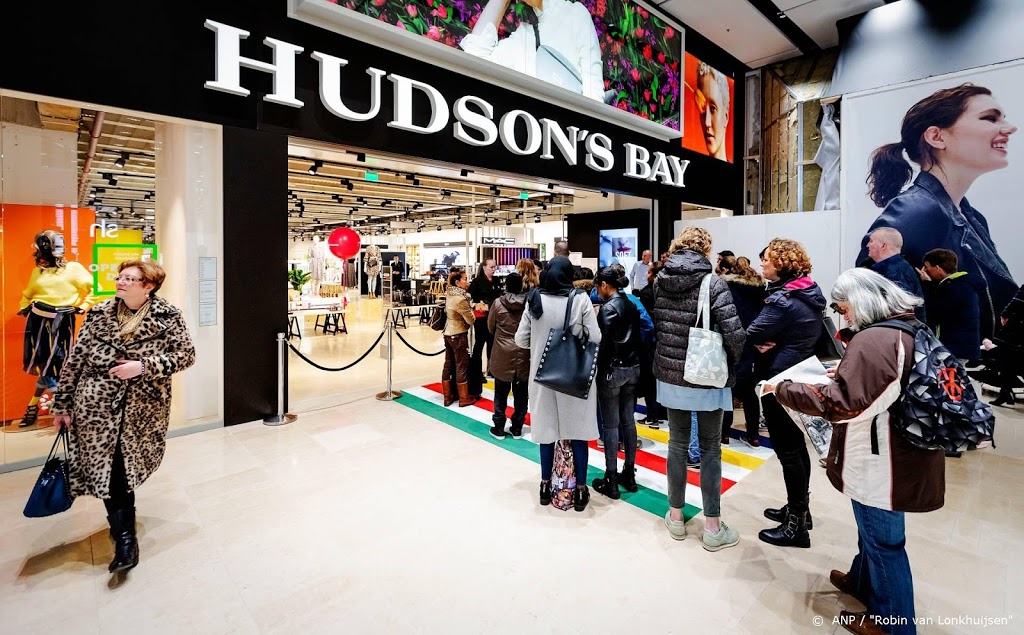 'Filialen Hudson's Bay tot eind jaar open'