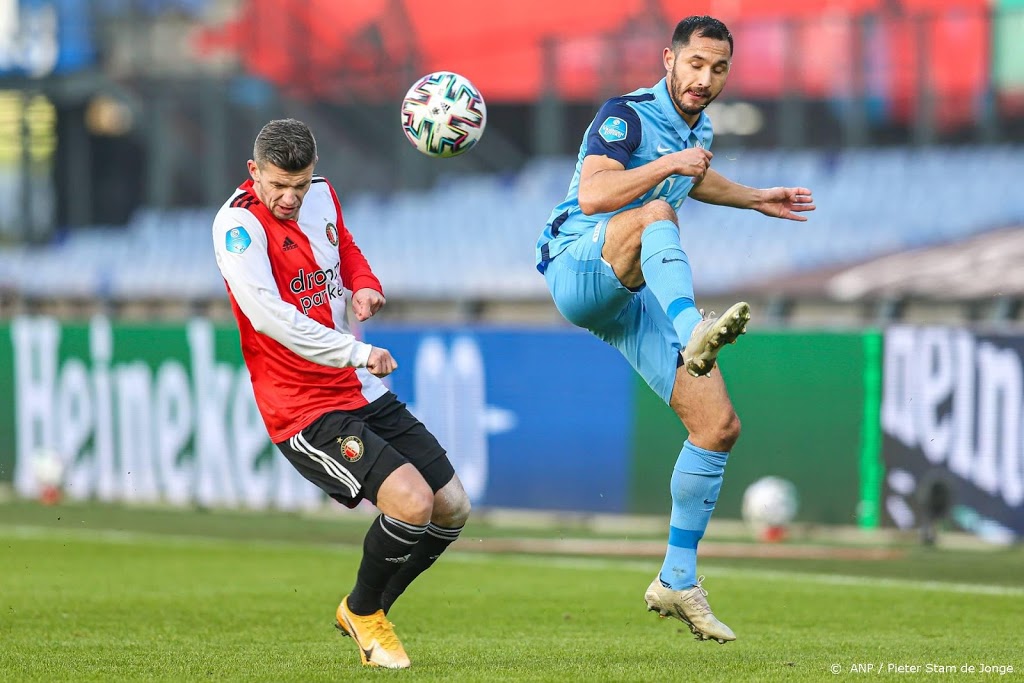 Feyenoord speelt gelijk tegen FC Utrecht: 1-1