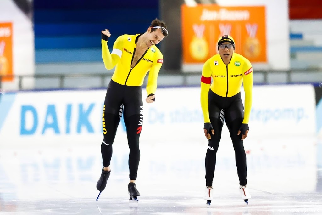 Schaatser Otterspeer pakt 3e nationale sprinttitel en EK-ticket 