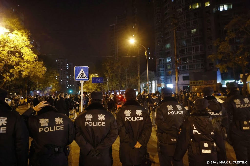 Veel politie ingezet in Chinese steden tegen nieuwe protesten
