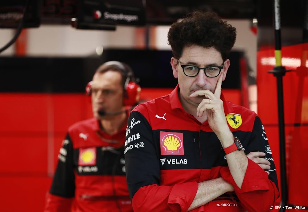 Teambaas Binotto vertrekt bij Formule 1-team Ferrari