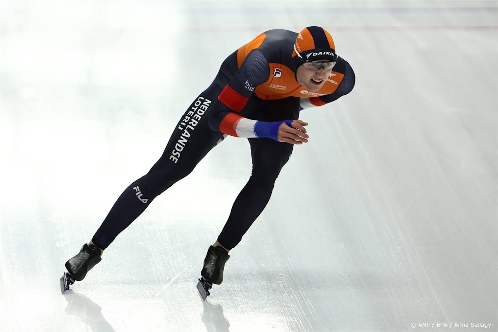 Schaatser De Boo in Beijing tweede op 500 meter achter Stolz