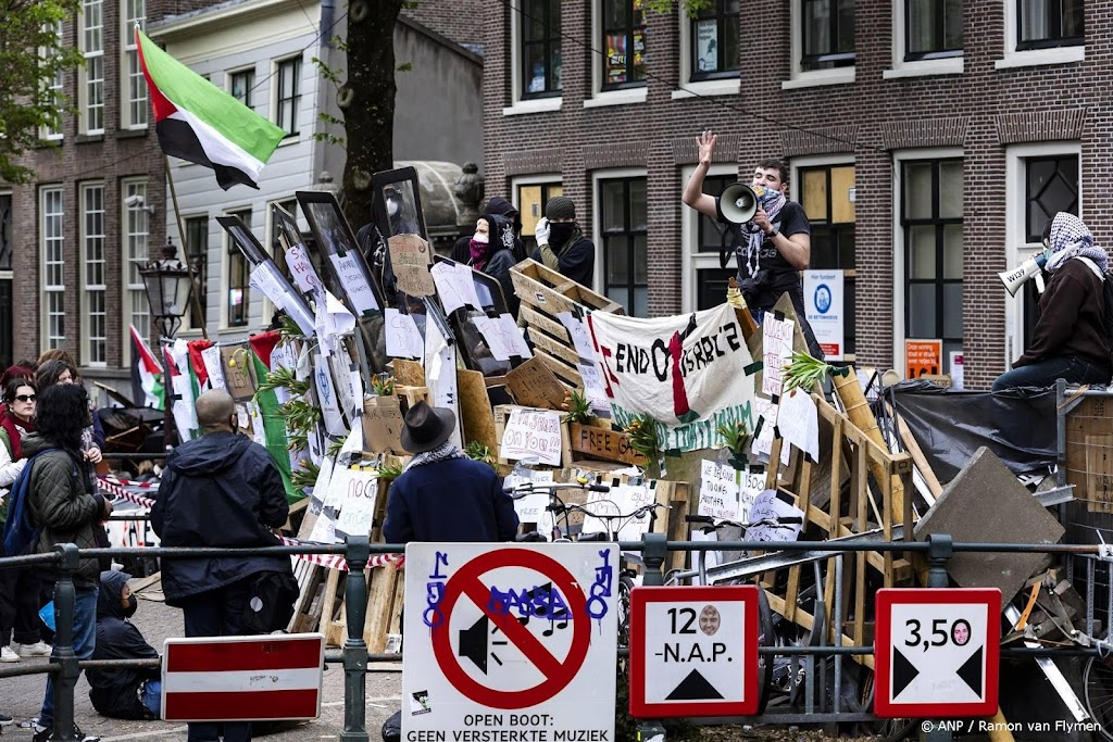 Kort geding over pro-Palestijnse demonstratie begonnen