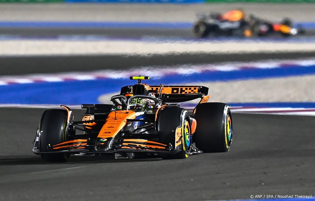 Pole voor Norris in sprintrace, zesde startplek Verstappen