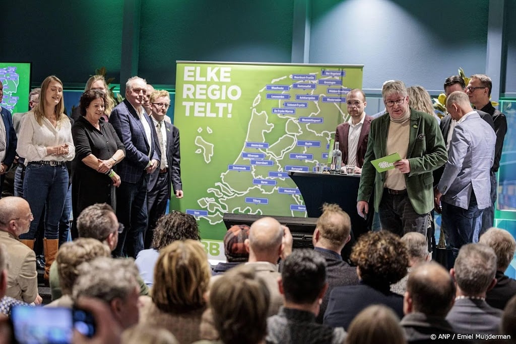 BBB doet in 29 gemeenten mee aan gemeenteraadsverkiezingen