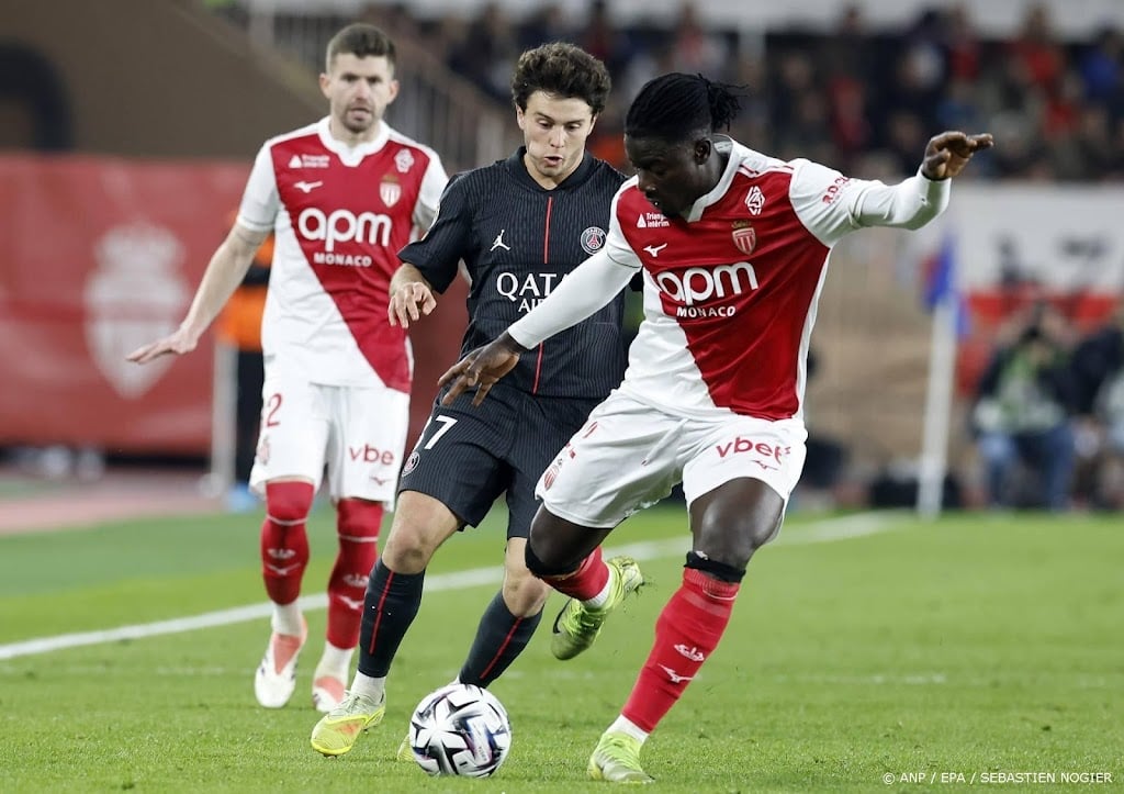 AS Monaco bezorgt Paris Saint-Germain tweede nederlaag in Ligue 1