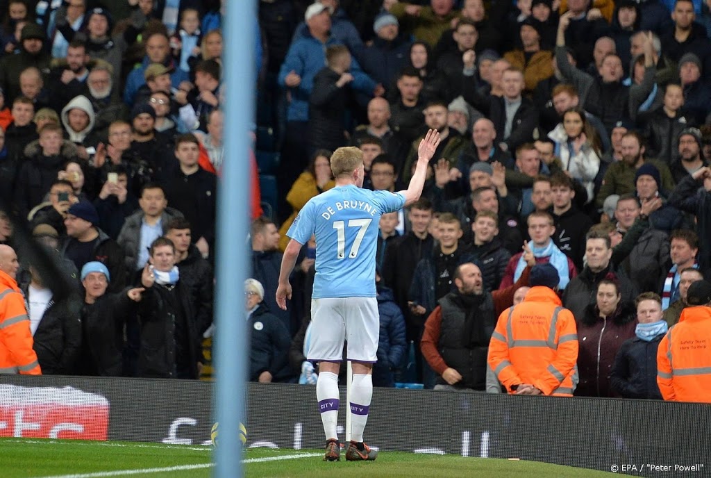 De Bruyne leidt Manchester City langs Sheffield