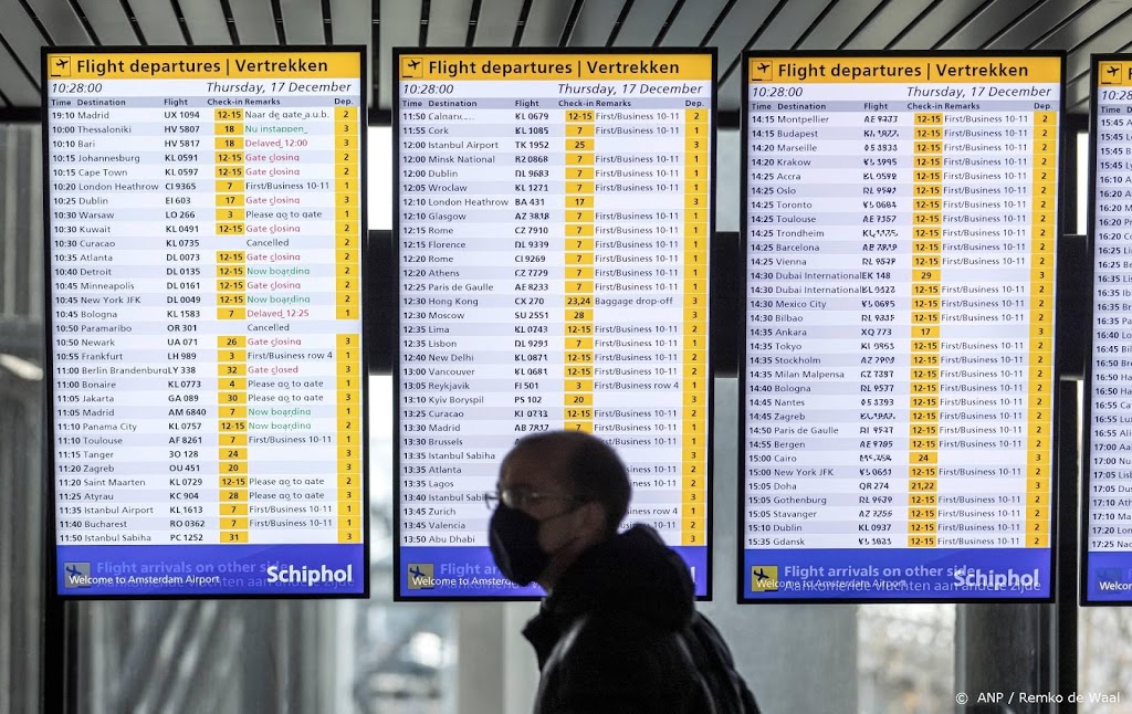 'Verplichte coronatest lijkt goed doorgekomen bij reizigers'