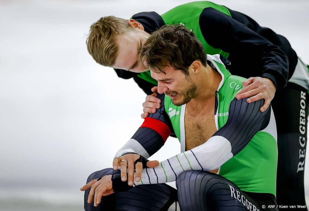 Schaatser Otterspeer (33) eindelijk 'op wilskracht' naar Spelen