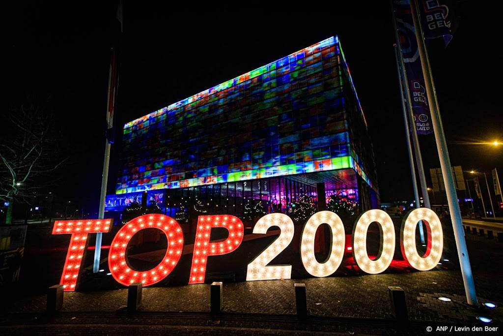 Letters Top 2000 Café gestolen van Mediapark Hilversum