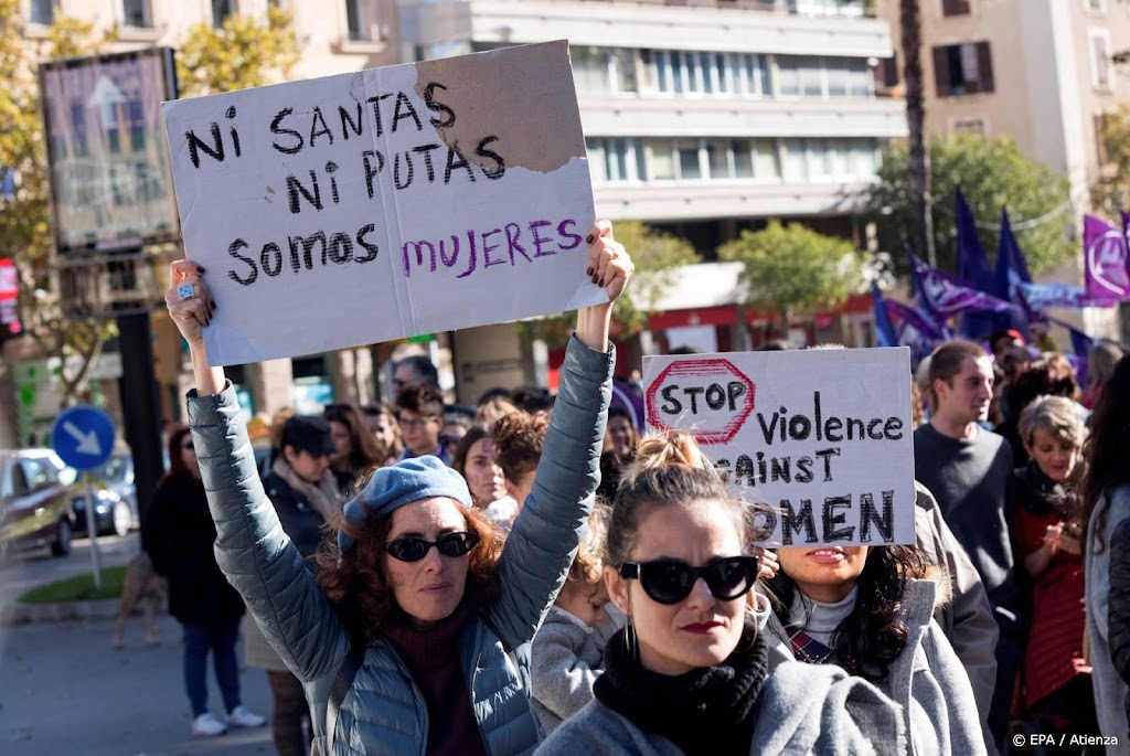 Partnergeweld in Spanje hoog op agenda na moord vier vrouwen