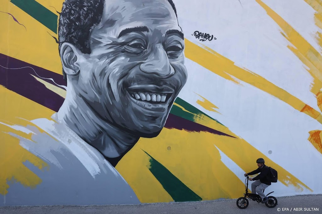 Braziliaanse club Santos: wake Pelé maandag, uitvaart dinsdag