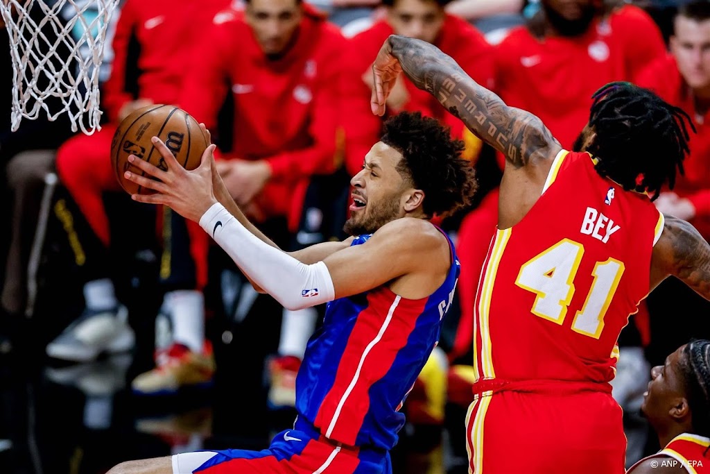 Basketballers Pistons verliezen voor 28e keer op rij in NBA