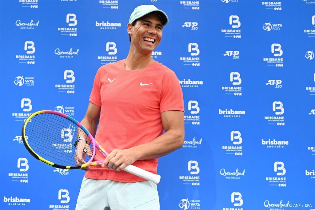 Nadal denkt bij rentree nog niet direct aan winnen van toernooien