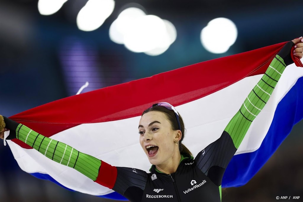 Schaatsster Kok verovert derde Nederlandse titel op 500 meter