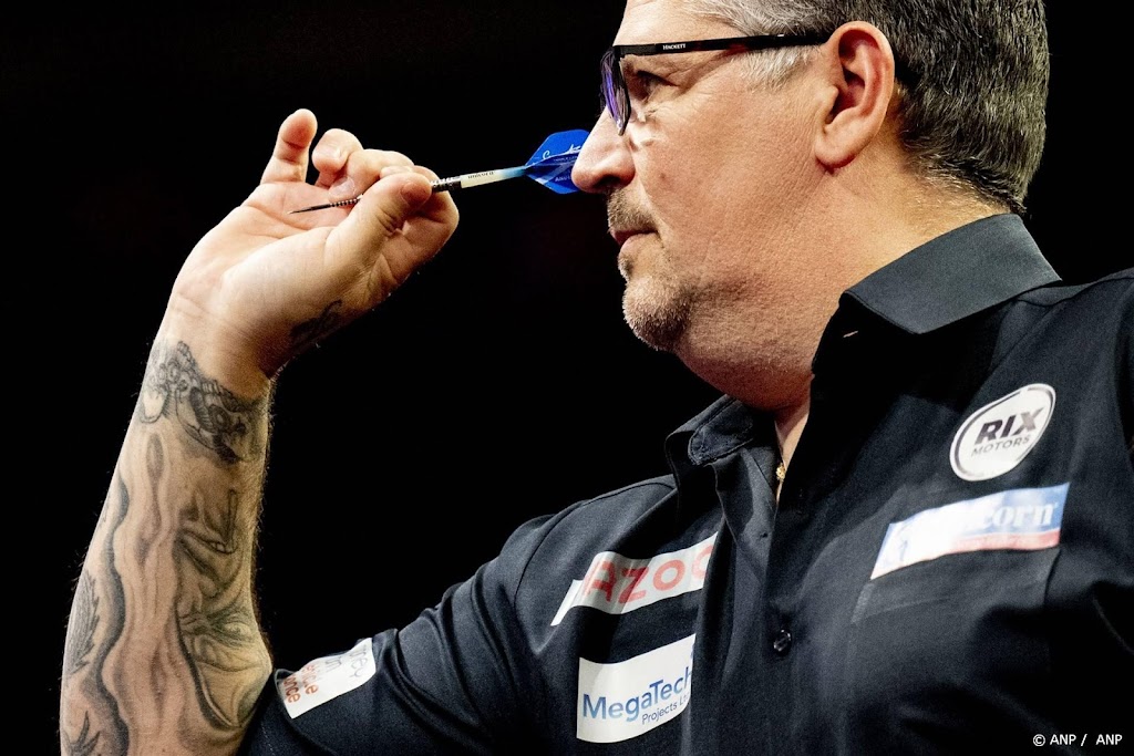 Darter Anderson naar achtste finales van WK 
