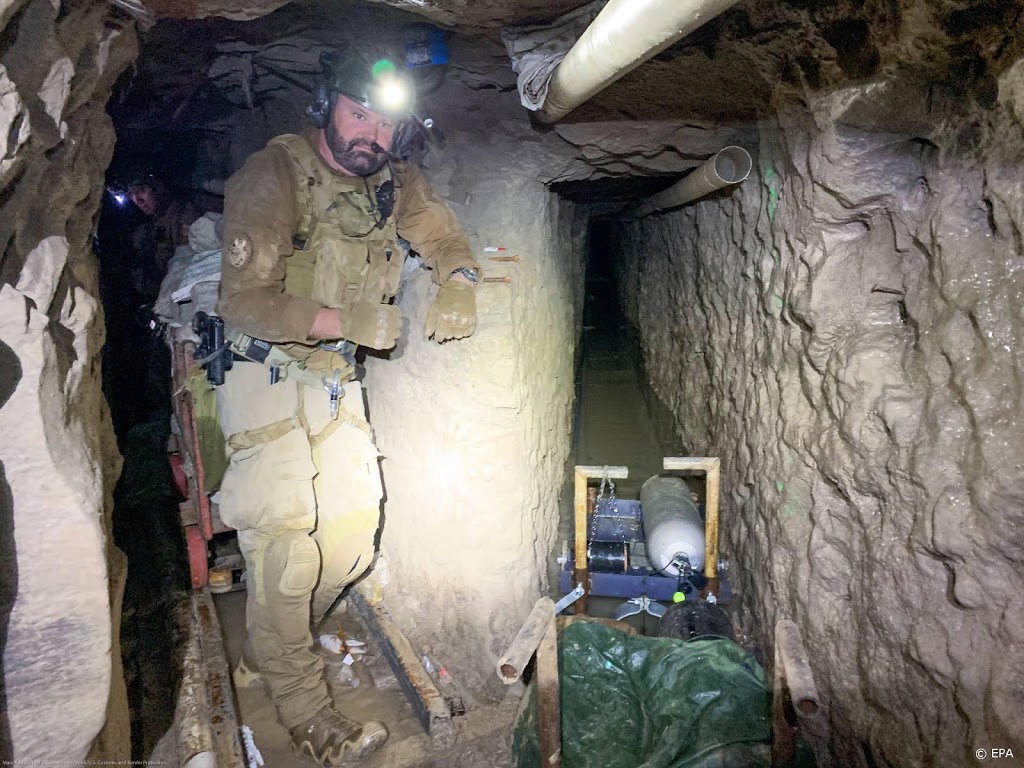 Langste smokkeltunnel tussen Mexico en VS ontdekt