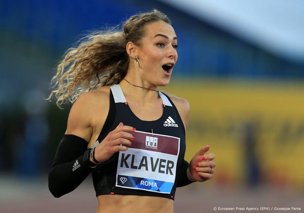 Atlete Klaver verbetert 33 jaar oud record op 200 meter 