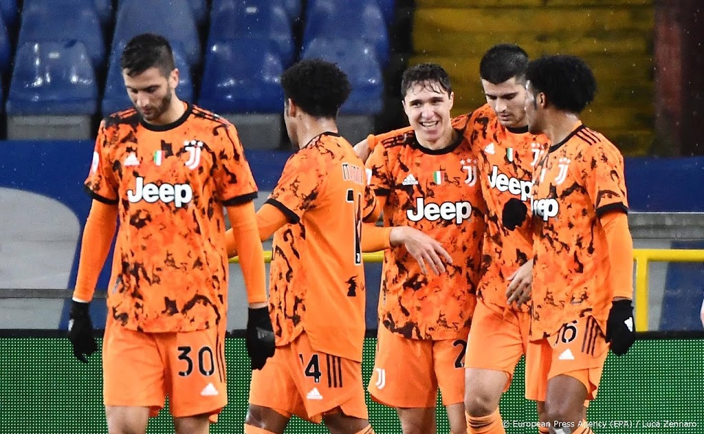 De Ligt ziet Juventus vanaf de bank winnen bij Sampdoria