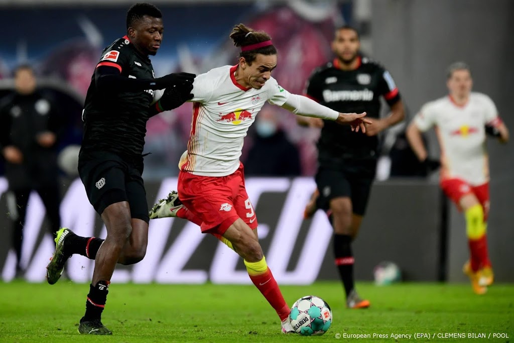 Bosz lijdt tegen RB Leipzig opnieuw nipte nederlaag met Bayer