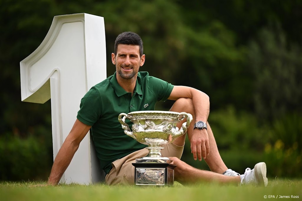 Djokovic na ruim half jaar terug op 1, Griekspoor naar plek 59