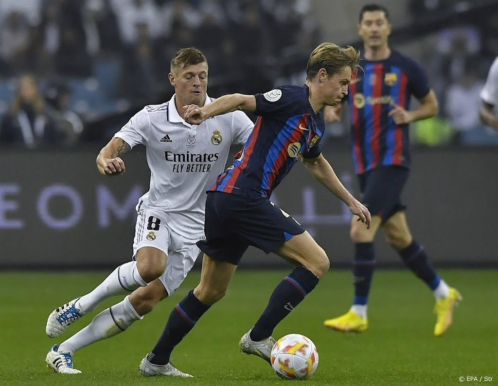 Barcelona en Real Madrid tegenover elkaar in halve finale beker