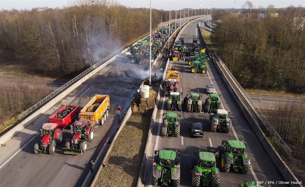 Belgisch Nationaal Crisiscentrum bijeen over boerenblokkades