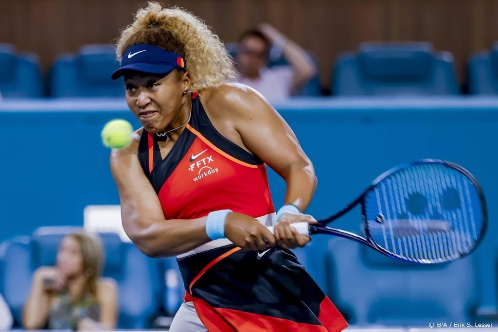 Osaka naar halve eindstrijd Miami na overtuigende zege op Collins