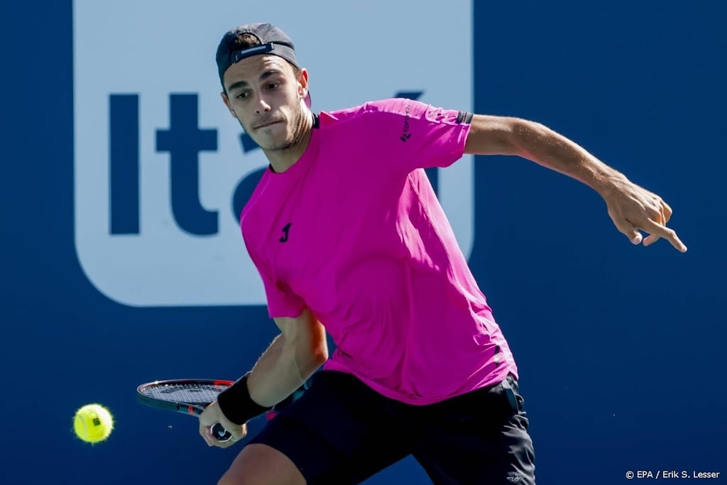 Tennisser Cerundolo bereikt halve finale Miami na opgave Sinner