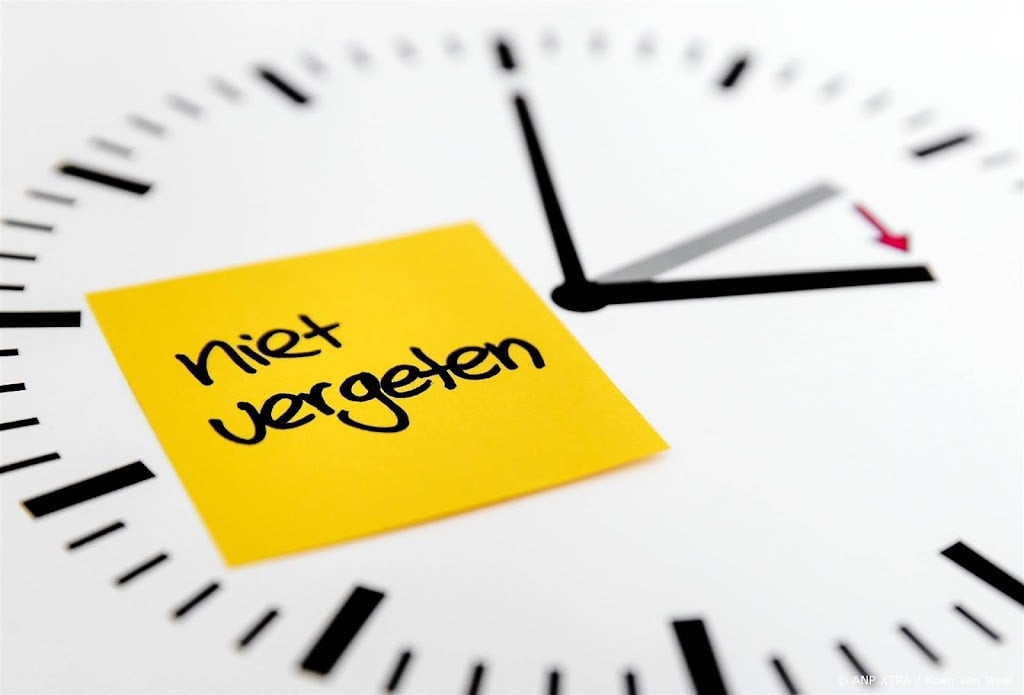 Zomertijd is ingegaan, klok gaat een uur vooruit