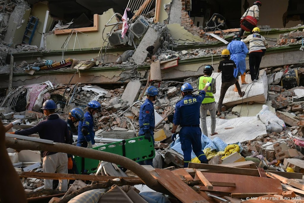 Reddingswerk Myanmar gaat verder, meerdere mensen gered
