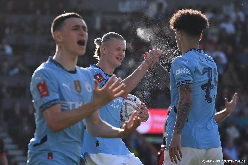 Manchester City ten koste van Bournemouth halvefinalist in FA Cup